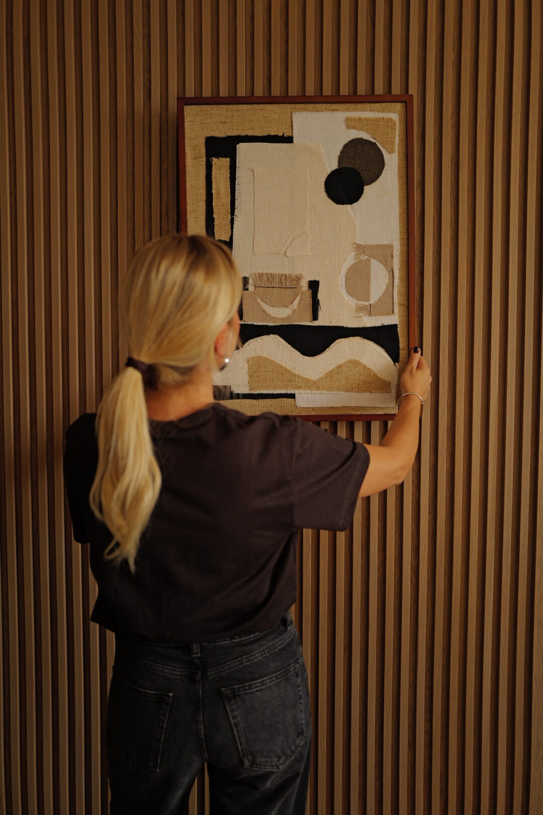 RAW HARMONY TEXTILE ARTWORK - Image 3